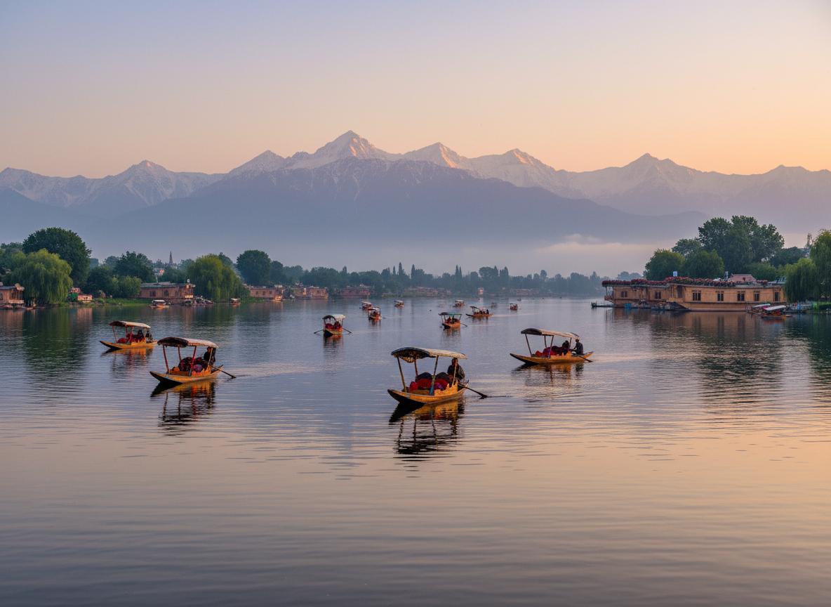 Beautiful Kashmir landscape