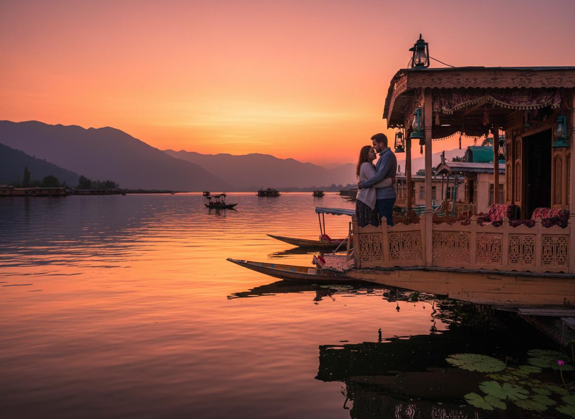 Shikara ride on Dal Lake