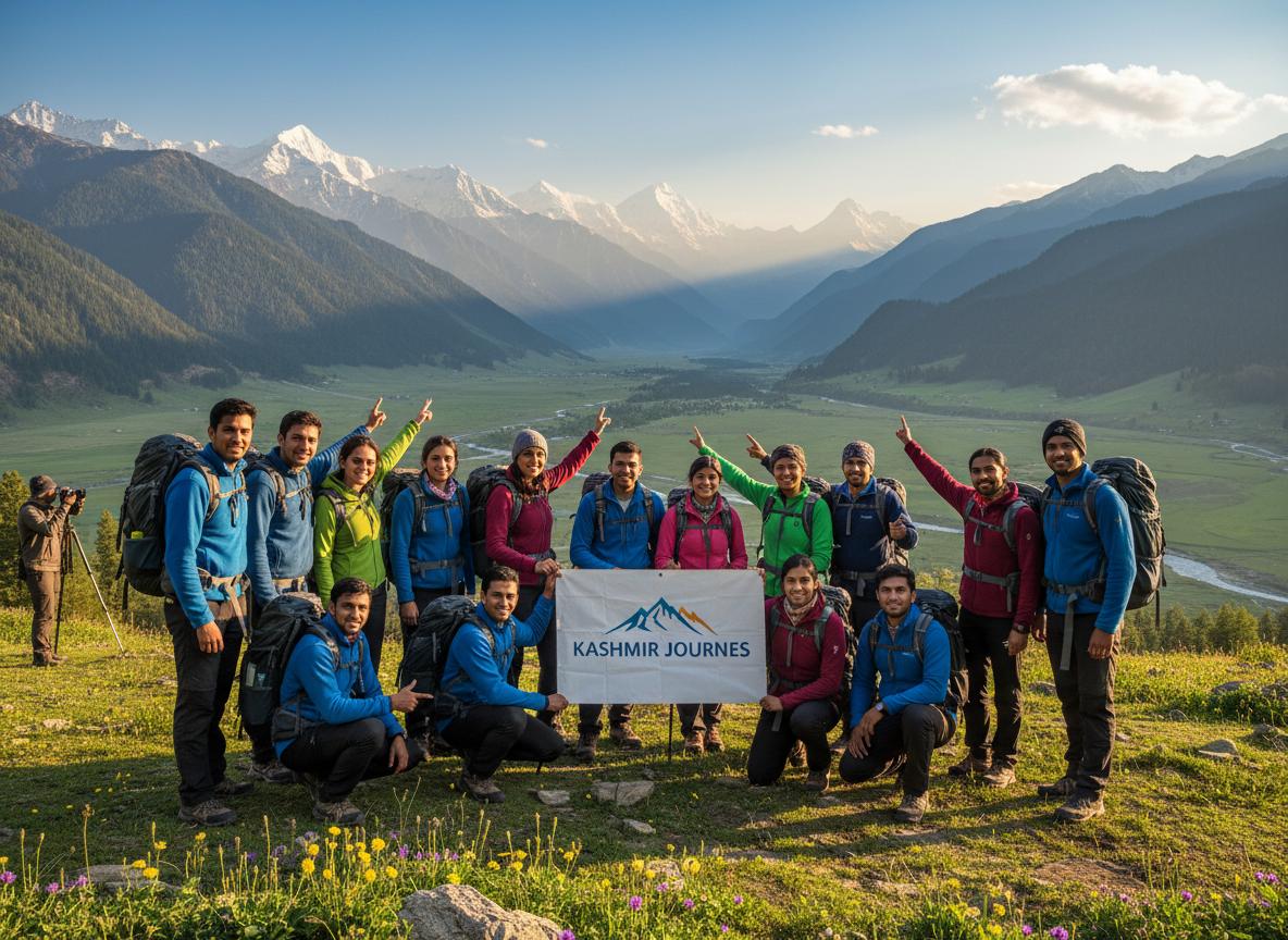Kashmir Meridian Tours Team