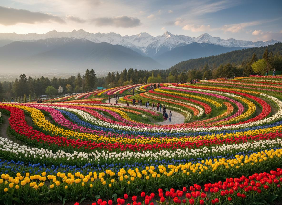 Indira Gandhi Memorial Tulip Garden